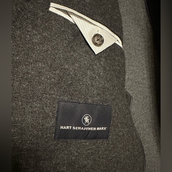 Hart Schaffer Marx Men’s Cotton and Wool Blend Jacket, Size Large - Picture 2 of 4